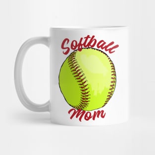 Softball mom sport Mug